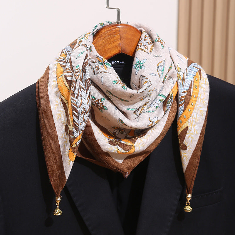 Winter Magnetic - Buckle Scarf:
