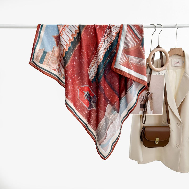 Silk - Wool Blend Scarf