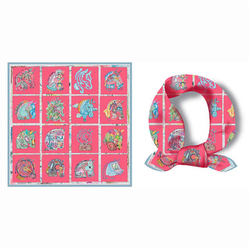 Silk Twill Square Scarf